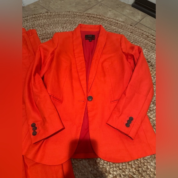 RED J CREW BLAZER SET - Picture 4 of 8